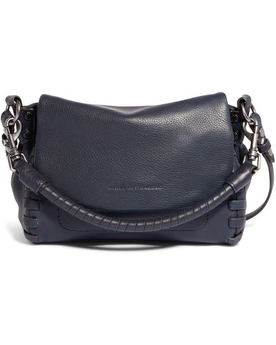 Aimee Kestenberg Mini Zen Leather Crossbody Bag - Gray