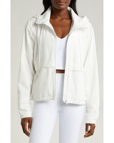 BLANC NOIR St. Marie Hooded Jacket - White