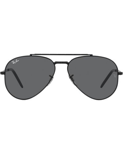 Ray-Ban 55mm Aviator Sunglasses - Gray