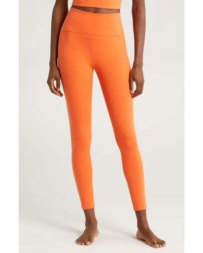 Beyond Yoga Powerbeyond Strive High Waisted Midi leggings - Orange