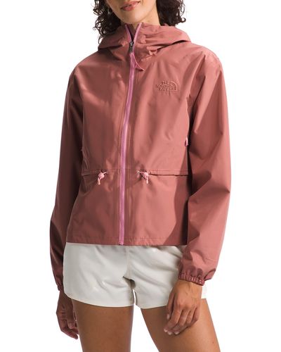 The North Face Daybreak Water Repellent Hooded Jacket - Red