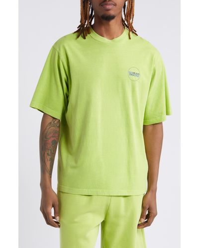 BOILER ROOM Core Cotton T-shirt - Green