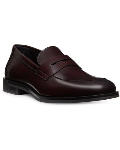 Stuart Weitzman Club Classic Penny Loafer - Brown