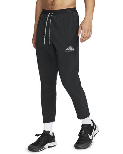 Nike Dri-fit Trail Running Pants - Black