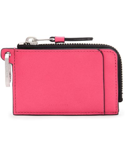 AllSaints Remy Wallet - Pink