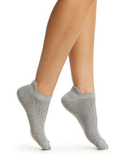 Oroblu Jasmine Ankle Socks - White