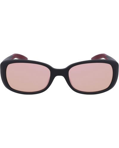 Nike Epic Breeze 135mm Rectangular Sunglasses - Pink