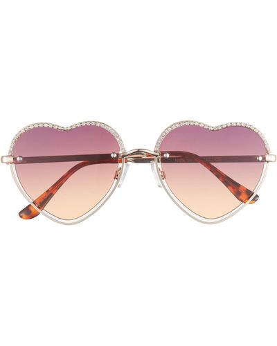BP. Heart Sunglasses - Pink