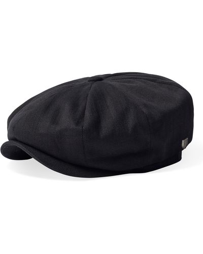Brixton Brood Wool Blend Driving Cap - Black