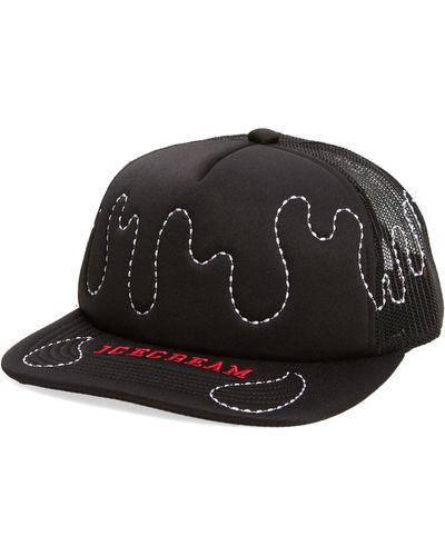 HUF x Ice Cream Fast Serve Trucker Hat Black - FW22 - US