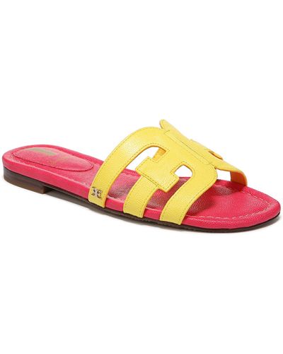 Sam Edelman Bay Cutout Slide Sandal - Wide Width Available - Multicolor