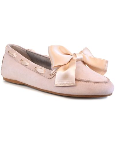 Amalfi by Rangoni Dream Suede Loafer - Pink