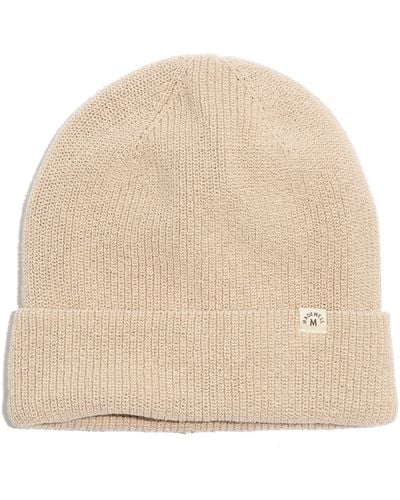 Madewell Recycled Cotton Beanie - Natural