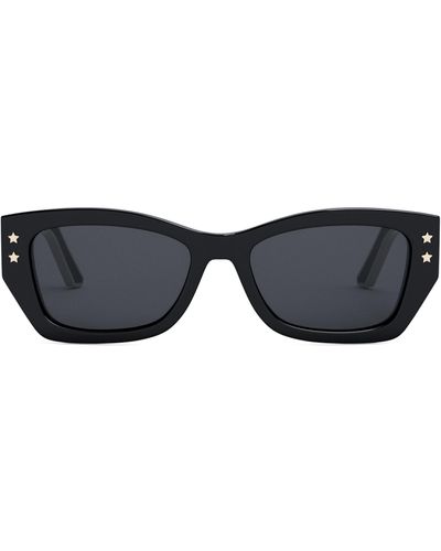 Dior 'pacific S2u 53mm Square Sunglasses - Black