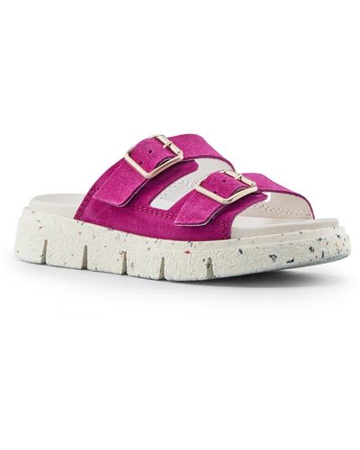 Cougar Shoes Piera Water Repellent Slide Sandal - Pink