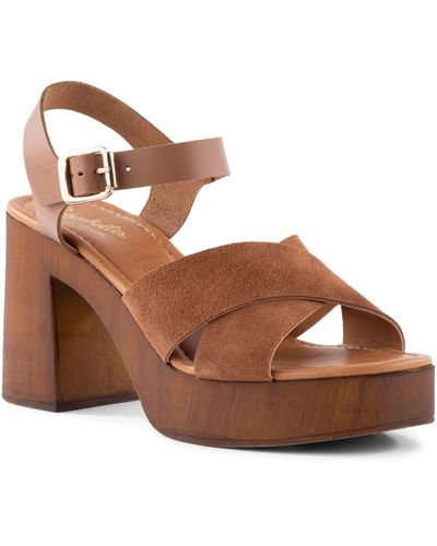 Seychelles Paloma Platform Wedge Sandal - Brown