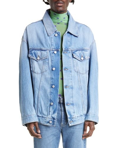 Acne Studios Jean and denim jackets for Women | Online up to off | Lyst