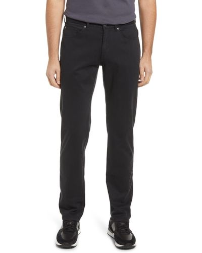 Peter Millar Ultimate 5-pocket Straight Leg Sateen Pants - Black