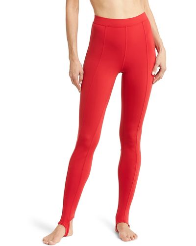 Alo Yoga Airbrush Enso High Waist Stirrup leggings - Red