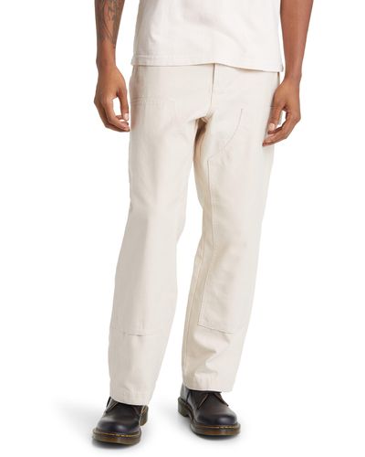 Obey Big Timer Double Knee Pants - Natural