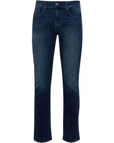 7 For All Mankind Slimmy squiggle Slim Fit Jeans - Blue