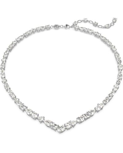 Swarovski Mesmera Crystal Necklace - White