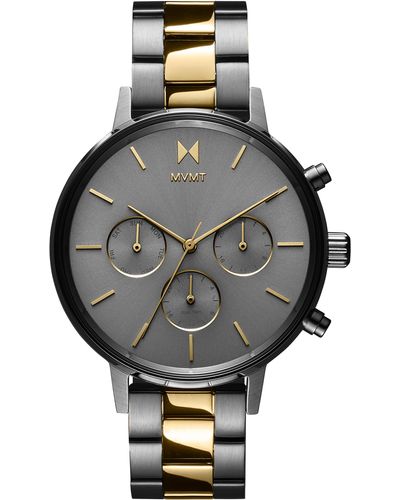 MVMT Mvmt Nova Chronograph Bracelet Watch - Gray