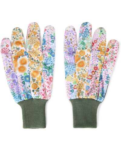 Kurt Geiger Floral Couture Gardening Gloves - White