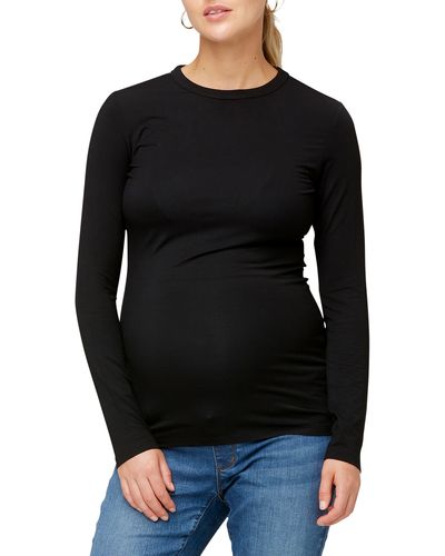 Nom Maternity Liv Maternity T-shirt - Black