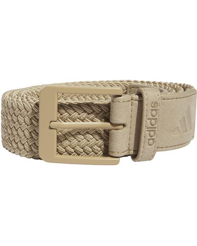 adidas Originals Braided Recycled Polyester Belt - Natural