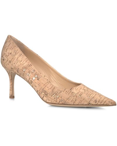 Marion Parke Pointed Toe Pump - Natural