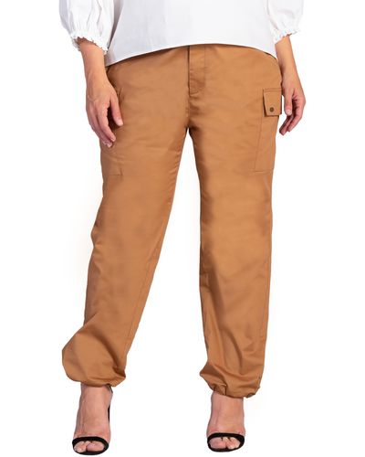 Standards & Practices Feza Cargo Pants - Brown