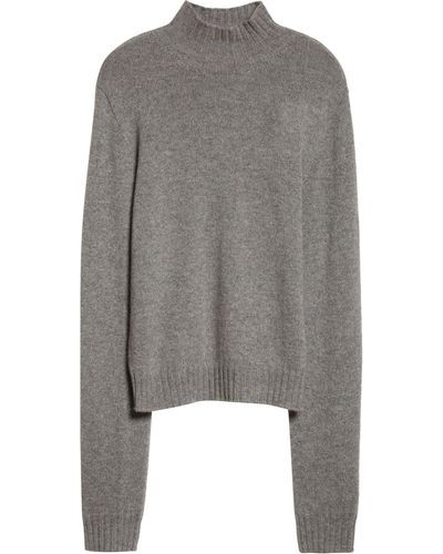 The Row Kensington Cashmere Sweater - Gray