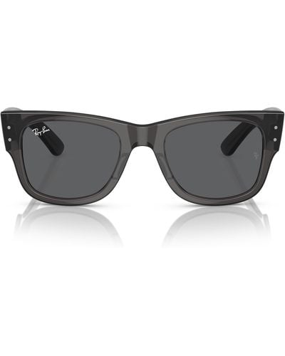 Ray-Ban Mega Wayfarer 51mm Square Sunglasses - Black