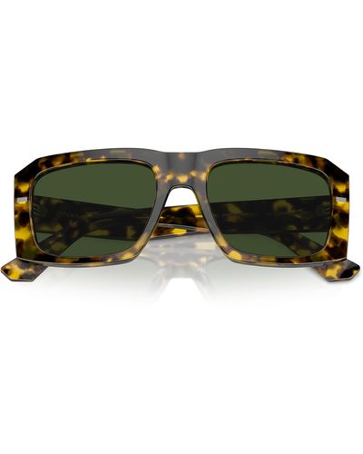 Dolce & Gabbana 54mm Square Sunglasses - Green