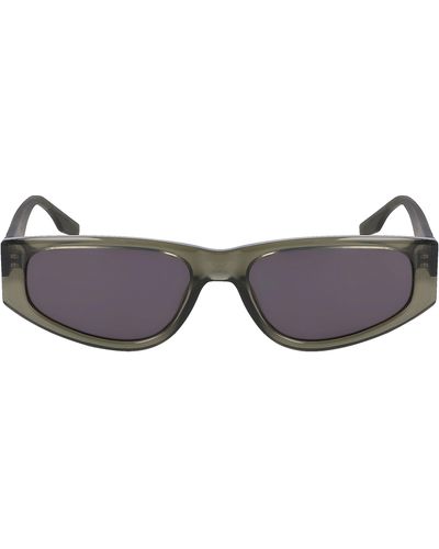 Converse Fluidity 56mm Rectangular Sunglasses - Multicolor