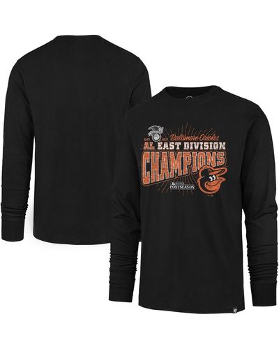 Men's Baltimore Orioles Fanatics Branded Orange 2023 AL East Division  Champions Locker Room Big & Tall T-Shirt