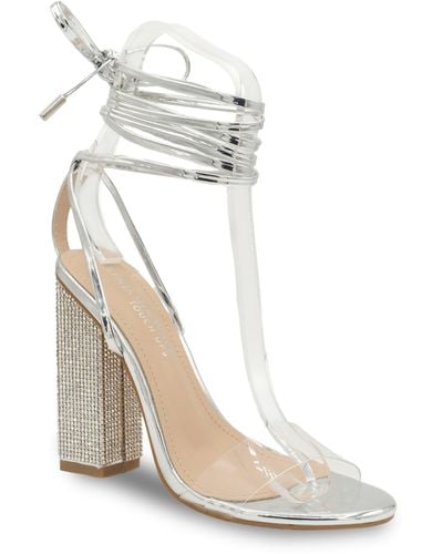 Touch Ups Ankle Wrap Sandal At Nordstrom - White