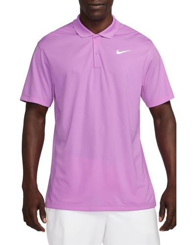 Nike Nike Dri-fit Victory Golf Polo - Purple