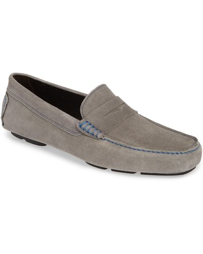 To Boot New York Driving Shoe - Gray