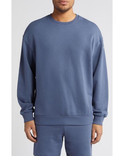 Alo Yoga Chill Crewneck Sweatshirt - Blue