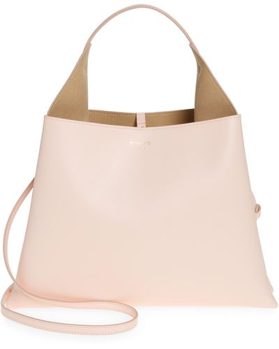REE PROJECTS Mini Clare Leather Tote - Pink