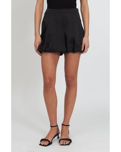 Rebecca Minkoff Elton Bubble Miniskirt - Black