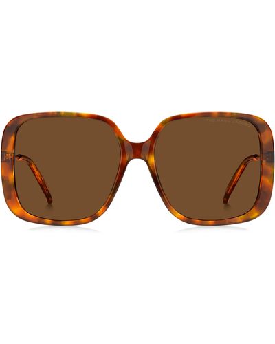 Marc Jacobs 57mm Square Sunglasses - Brown