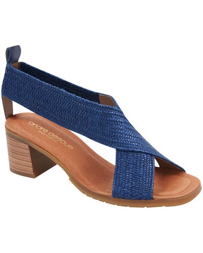 Andre Assous Naira Featherweights Sandal - Blue