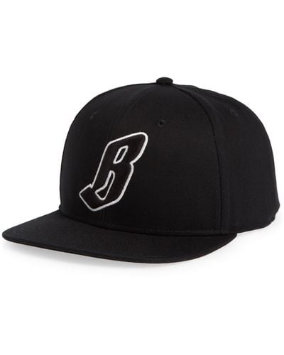 BBCICECREAM Flying B Snapback Baseball Cap - Black