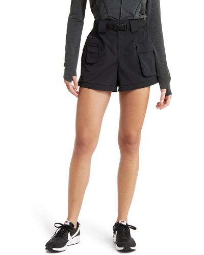 Zella Scout Utility Shorts - Black