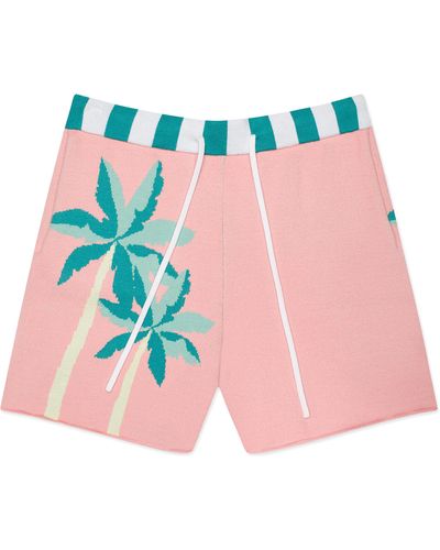 MAVRANS Beverly Hills Knit Shorts - Pink