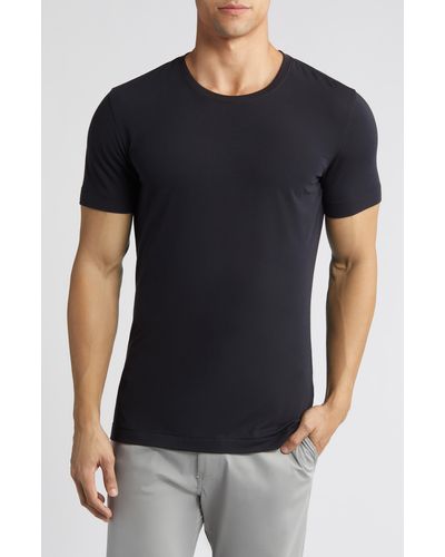 Mizzen+Main Mizzen+main Knox Solid Performance T-shirt At Nordstrom - Black