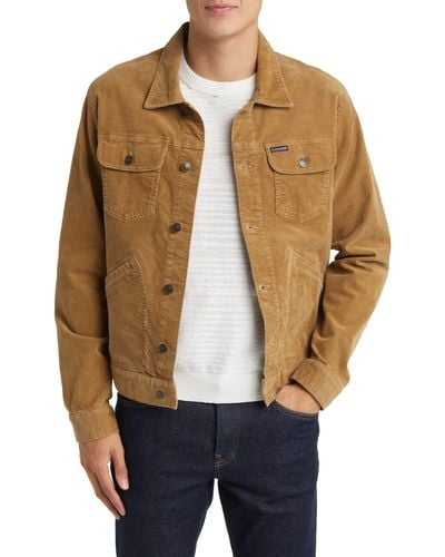 Brooks Brothers Out Corduroy Trucker Jacket - Blue